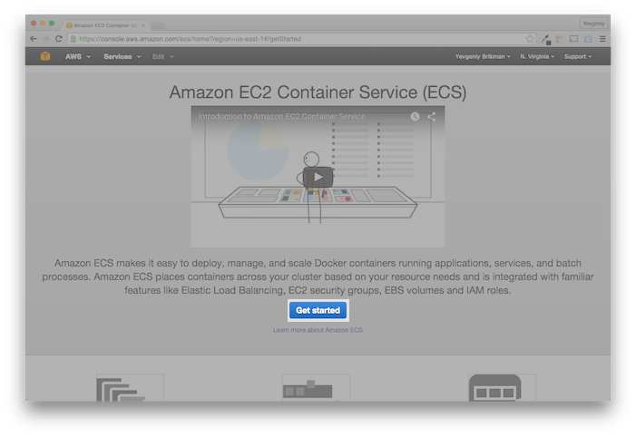 ECS Get Started