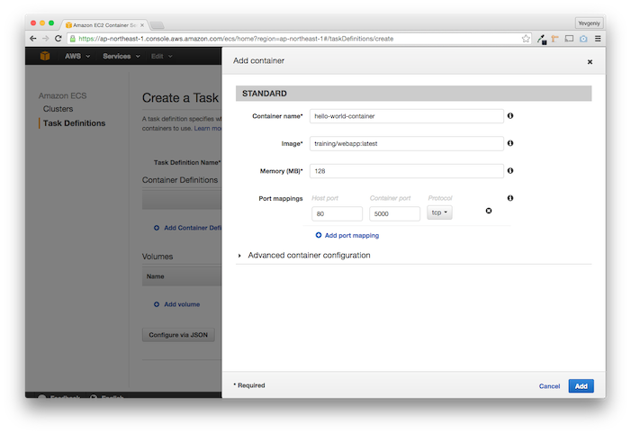 Task definition