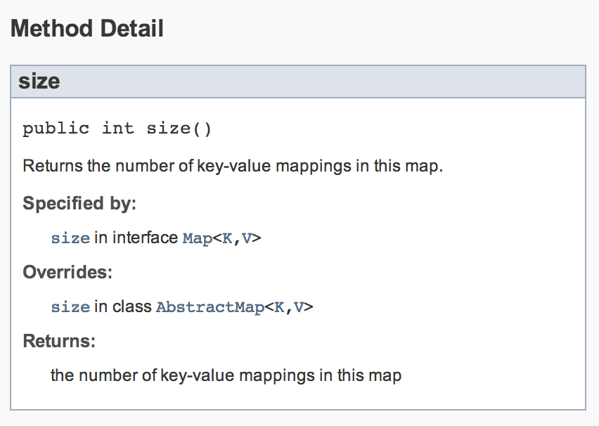 JavaDoc in HTML