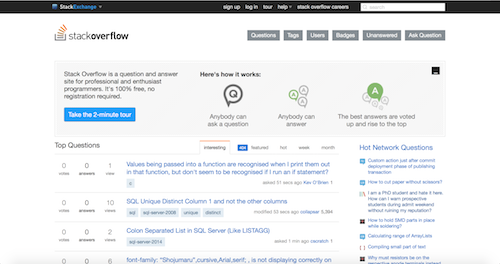 Stack Exchange: clear value, good game mechanics