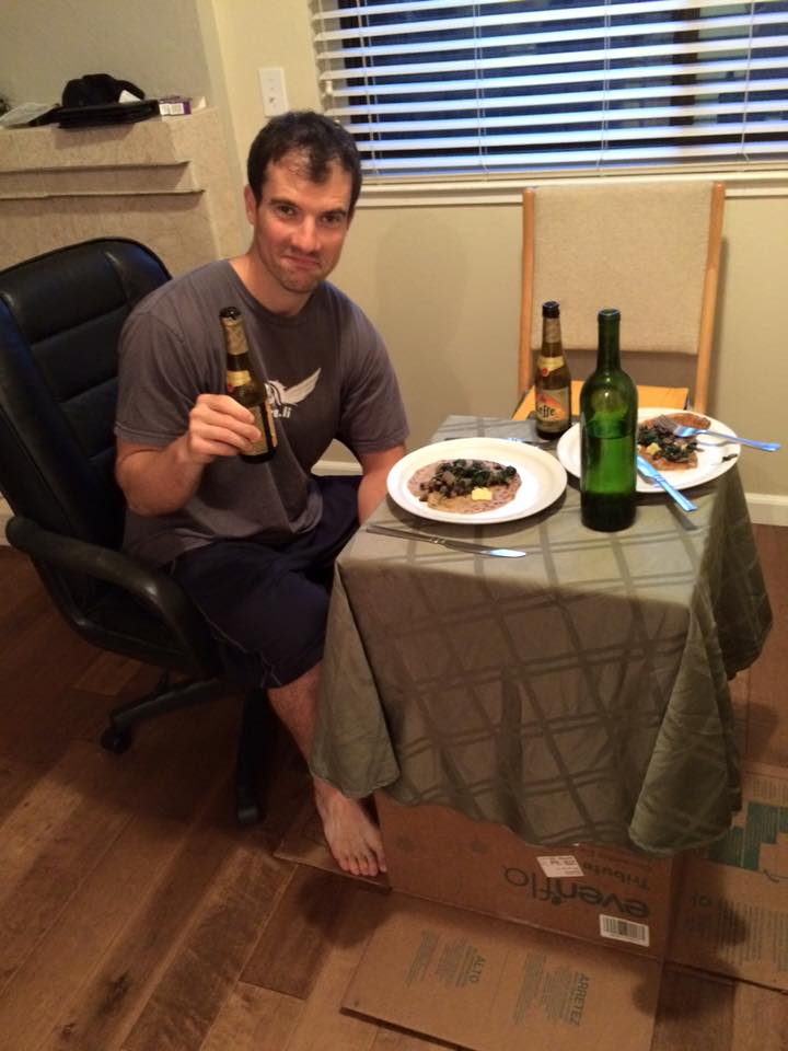 We held a Digital Garage Sale to sell all of our stuff before moving to Italy. That included the kitchen table.