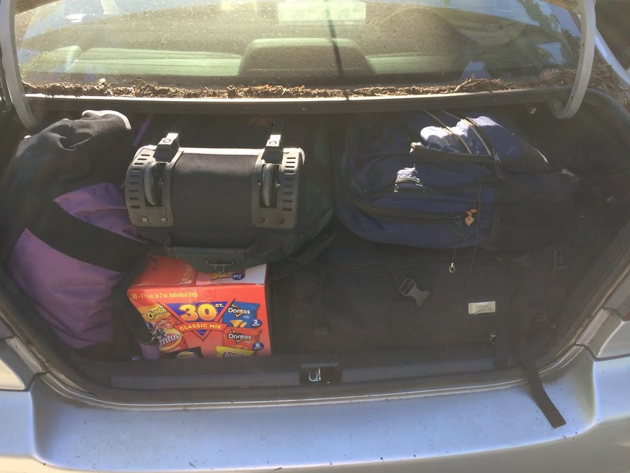 We packed everything we owned into a car and headed out on cross country road trip