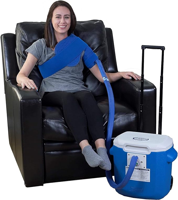 Polar Active Ice cold therapy machine. I used it every single day for more than 2 months.