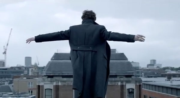 Sherlock on the roof