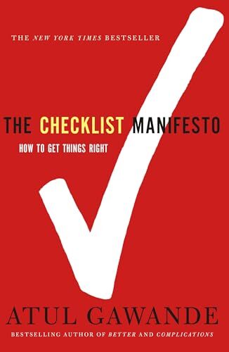 'The Checklist Manifesto' by Atul Gawande