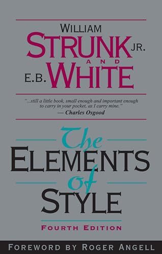 Review: The Elements of Style by William Strunk Jr.
